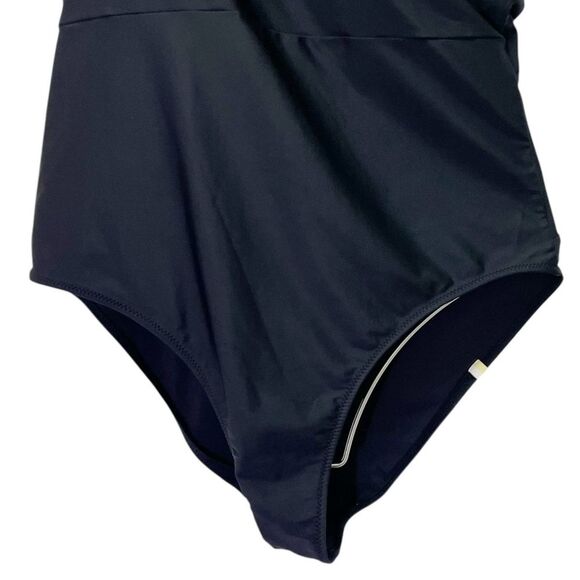 Summersalt Sidestroke Swimsuit Size 14 Black One Shoulder One Piece UPF 50+ - Picture 8 of 15